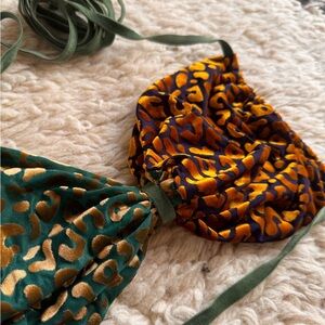 Leopard Silk Halter Top - swimsuit- beachwear- cheetah animal bathing suit-